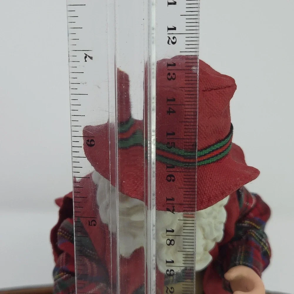 Possible‎ Dreams Clothtique Fishing Santa With Baited Breath Figurine 2003 Boat